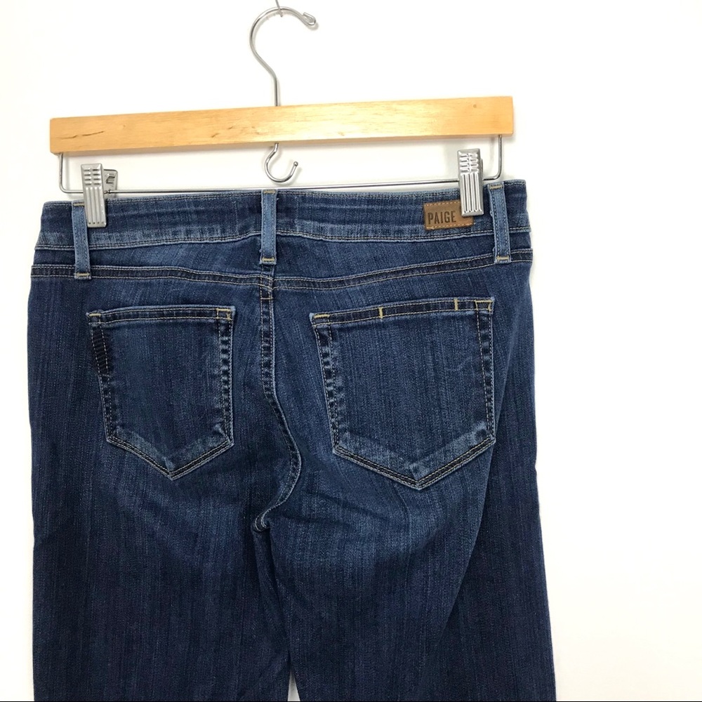 Paige Verdugo Ankle Skinny Jeans Raw Hem Orson B7 - Picture 5 of 8